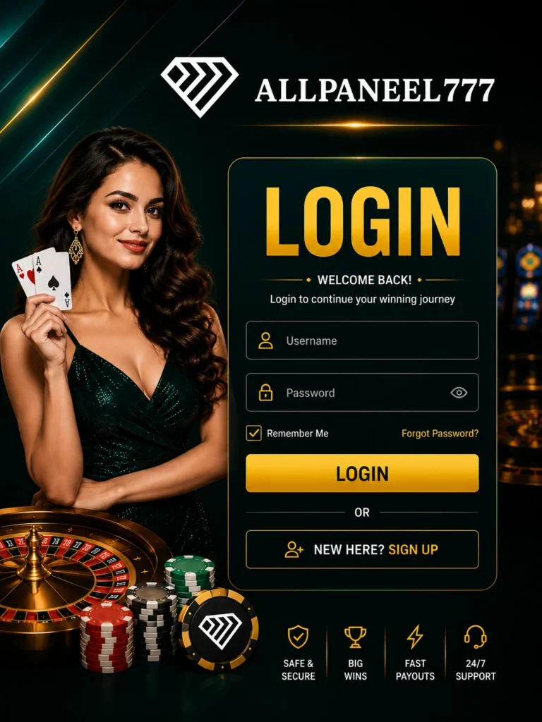 Login Allpaneel777.com